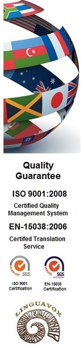 A DEDICATED CUMBRIA TRANSLATION SERVICES COMPANY WITH ISO 9001 & EN 15038/ISO 17100
